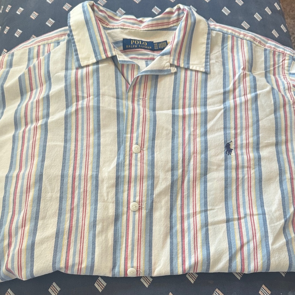 Polo by Ralph Lauren Men's Multicolor Striped Shirt